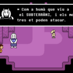 Captura de pantalla del videojoc Undertale