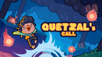 Portada del videojoc en català Quetzal's Call