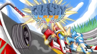 Portada del videojoc Crashy Laps